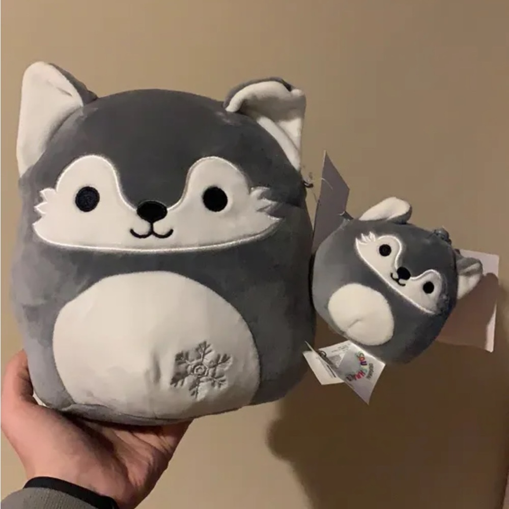 willy 8 inch and clip squishmallow duo